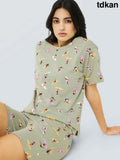 Sea Surf Cotton Knits Shorts set - Short Set