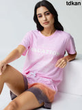 Vacation Cotton Knits Shorts set - Short Set